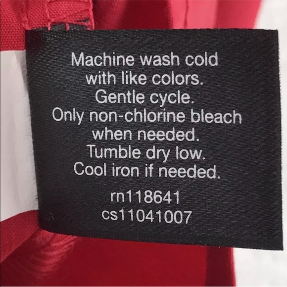 Lane Bryant Sz 26 Red Button Down Stretch Blouse - Picture 5 of 7